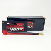 Accu Lipo shorty 4600 100c 2s 7.4v (prise PK 4mm) 2S2P WS-LINE