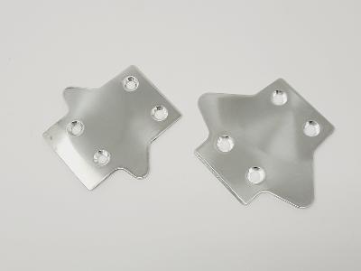 Sabots de protection pour MUGEN MBX8R Nitro et Eco Avt et Arr (2) LR PROD