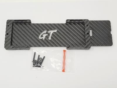 Bac d'accus carbone pour Hobao GT - LR PROD