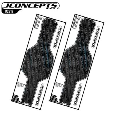 Feuille de protection de châssis prédécoupée pour RC10 (2) J-CONCEPTS