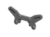 Support amortisseurs avant carbone 2 dots XB4'26 XRAY