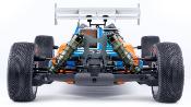 NB48 2.1 - Buggy Nitro 1/8eme Compétition 4wd TEKNO-RC