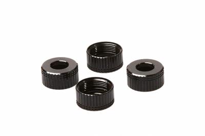 Lower Shock Seal Cap V4 - Black (4pcs) PR RACING