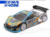 Carrosserie RS5 1/10 190mm Touring car EFRA4097 0.7mm (non peinte) BLITZ