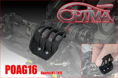 Protection ROUGE avant pour AGAMA N1/N1E OPTIMA