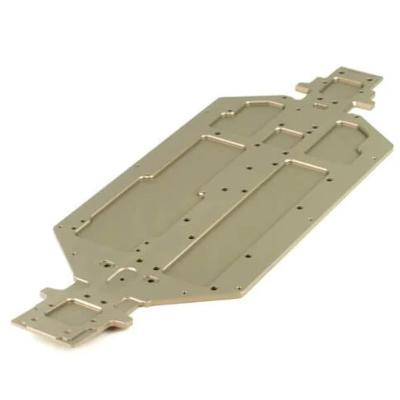 Châssis hard anodisé EB48 2.0/2.1/2.2 TEKNO-RC