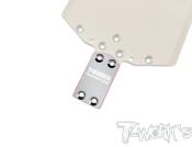 Sabot de protection de châssis inox pour Associated B84 (2pcs) T-WORK'S