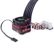 Variateur TS160V2 PRO 1/10e 2-3s 160A Surpass Hobby Rouge