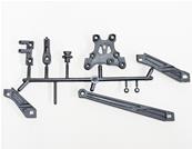 Kit renforts avants/arrières + Platine avant supérieure MBX8/8T/8T-R MUGEN