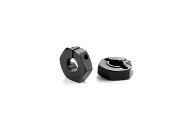 Hexagones de roues aluminiums 12mm (-0.75) (2)