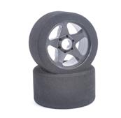 Pneus piste 1/8e mousse avant 37°