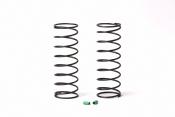 Ressorts d'amortisseurs arrières verts 0.050kg/mm 3lbs/in (2) PR RACING