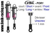 Ressorts Interne d'amortisseur 1/8eme 6-MIK