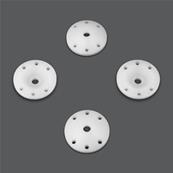 Shock pistons (CNC, conical, 6×1.5, 10.6mm²) TEKNO-RC
