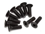 Vis BTR têtes coniques M3x10mm (10)
