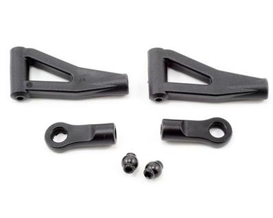 Triangles avants supérieurs + chappes (2) HOBAO RACING