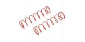 Ressorts BIG-SHOCKS arrières longs rouge (L95) (2) KYOSHO