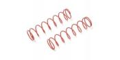 Ressorts BIG-SHOCKS arrières longs rouge (L95) (2) KYOSHO