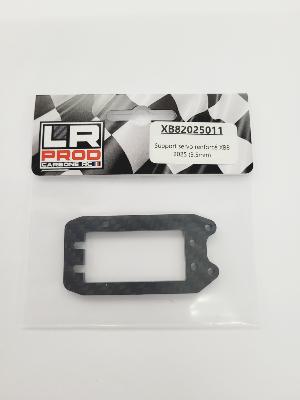 Support de servo en carbone 3.5mm pour XB8 2025 LR-PROD