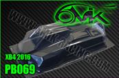 Carrosserie 6-mik pour X-Ray XB4 2016 (non-peinte)