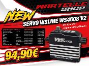 Servo Brushless WS4508 HV WP - lg fil 30cm WS-LINE