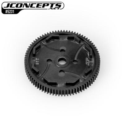 Couronne 81 dents 48dp, Silent speed pour RC10 B7 J-CONCEPTS