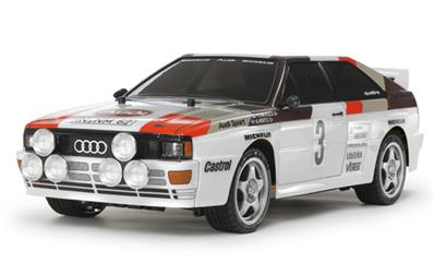 RC AUDI QUATTRO A2 (voiture non-montée) TAMIYA