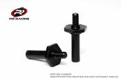 Axes de roues avant Acier 12x3.5mm (+-1mm) PR RACING