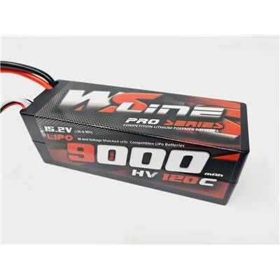 Accu Lipo 9000 120C 4S 15.2V HV (prise XT90) WS-LINE