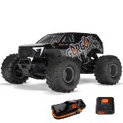 GORGON 4X2 MEGA 550 Brushed Monster Truck RTR avec batterie et chargeur, NOIR - ARRMA