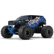 GORGON 4X2 MEGA 550 Brushed Monster Truck RTR, BLEU - ARRMA