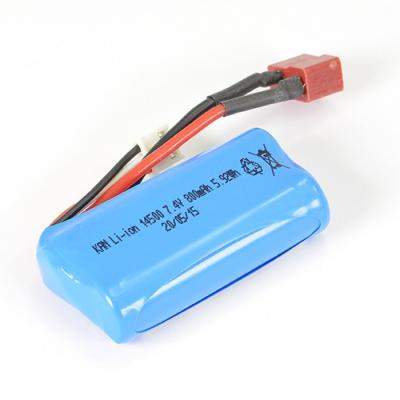 Accus LI-ION 7.4V 800mAh connecteur DEANS pour Tracer FTX-RC
