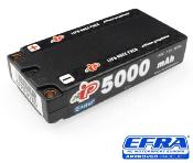 Accu Lipo HV MC4 5000mAh 120C 7.6V LCG Graphene Shorty Pack IP