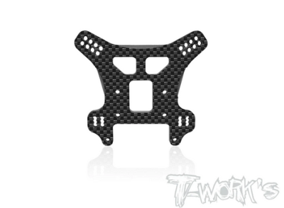 Support d'amortisseurs arrière carbone 4mm pour XB8 T-WORK'S