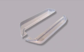 Bavette de protection châssis lexan pour EB48 2.1 LEADFINGER RACING