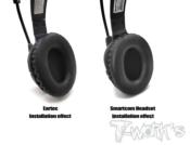 Mousse de protection pour casque SMARTCOM et EARTEC T-WORKS