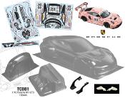 Carrosserie 1/10e PORSCHE 911 GT3 "PHANTOM" 190mm (non peinte) TEAM-C