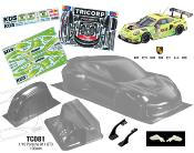 Carrosserie 1/10e PORSCHE 911 GT3 "TRICORP" 190mm (non peinte) TEAM-C