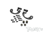 Kit de poids fusées avants pour ASSOCIATED RC8B4/4.1/E T-WORK'S