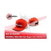 Casquette Flat Style Cap rouge