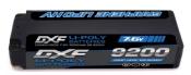 Lipo Batterie 2S 7.6V 9200mAh 140C 5mm avec cordon Deans Gray DXF POWER