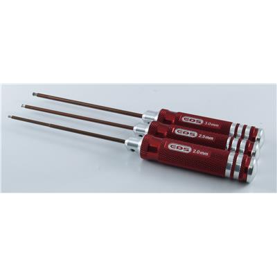 Lot de 3 clés à boules (2; 2.5 & 3mm) E.D.S