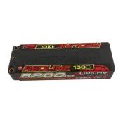 Accu Lipo Red Line 2.0 Stick 2S HV 7.6V 130C 8200 5mm GENS ACE