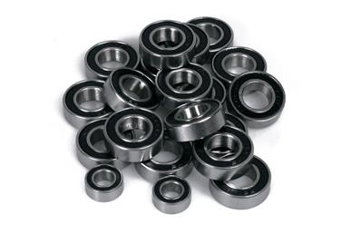 Kit roulements étanches pour MUGEN MBX7R Nitro (ABEC 3, billes acier traité)