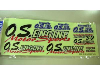 Sticker OS Engine Motor Sports O.S