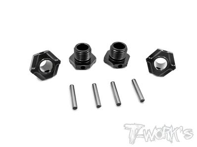 Hexagones de roues allégés standards pour MBX8 (4) T-WORK'S