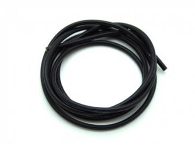Fil silicone gauge 12 noir (le mètre) WS-LINE