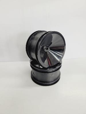 Jantes Arrière 2.2" Noir pour goupilles (2) FAN RC