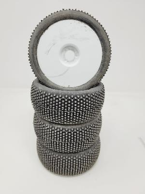 PNEUS WS01 GOMME 25N MONTÉS SUR JANTES BLANCHES (4) - 5% D'USURES WS LINE