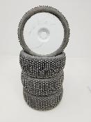 PNEUS WS01 GOMME 25N MONTÉS SUR JANTES BLANCHES (4) - 5% D'USURES WS LINE